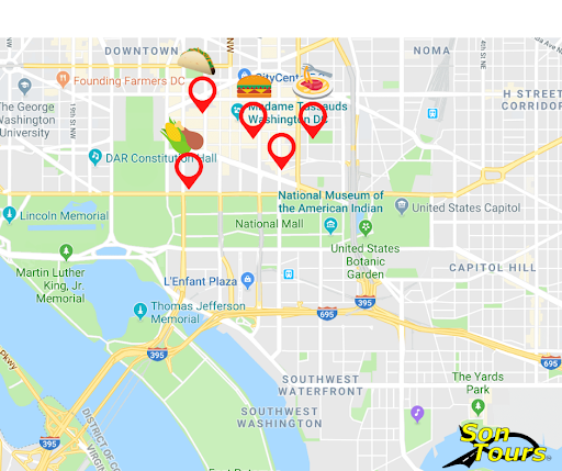 DC Food Map
